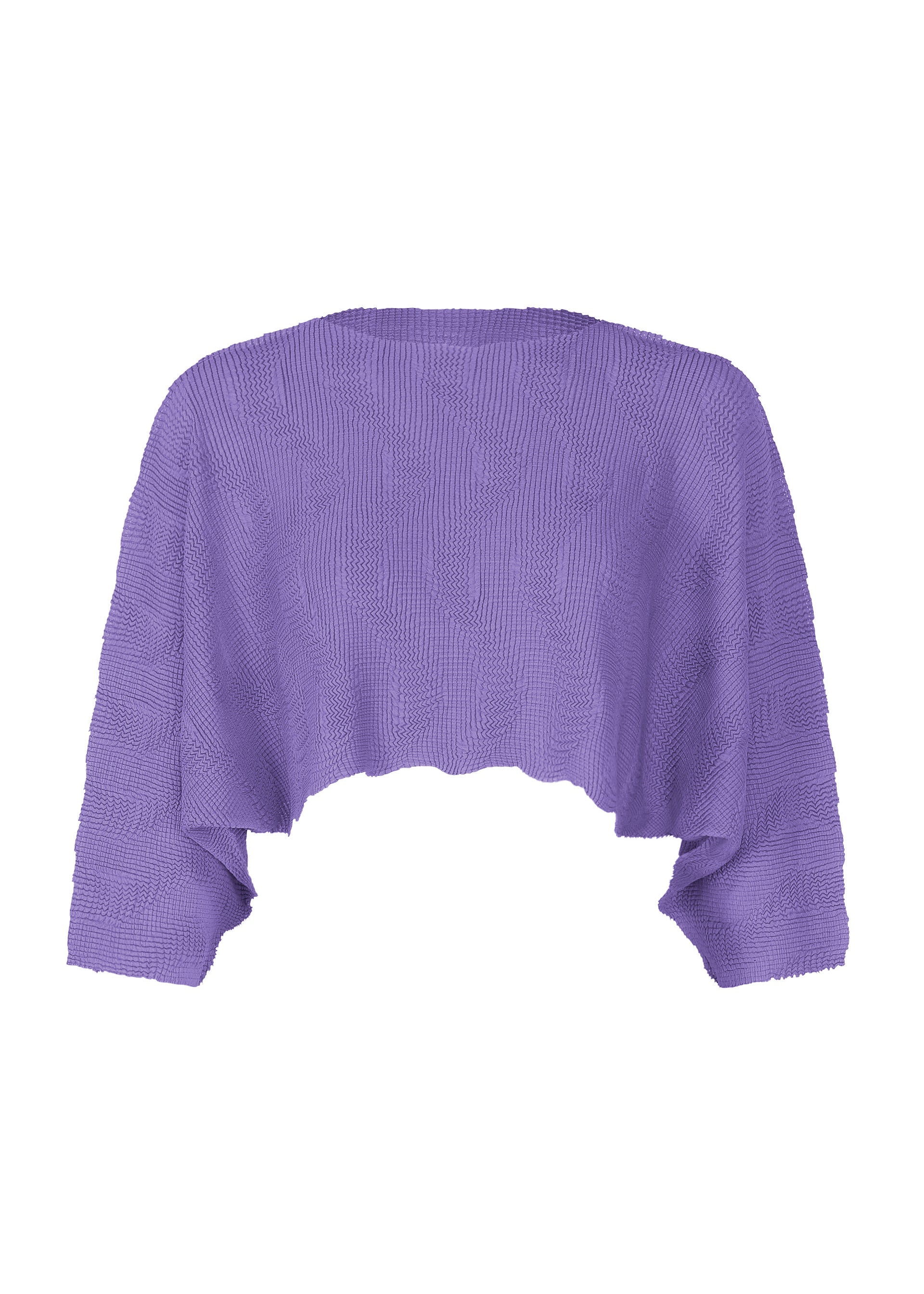 WAVE KNIT STRETCH PLEATS