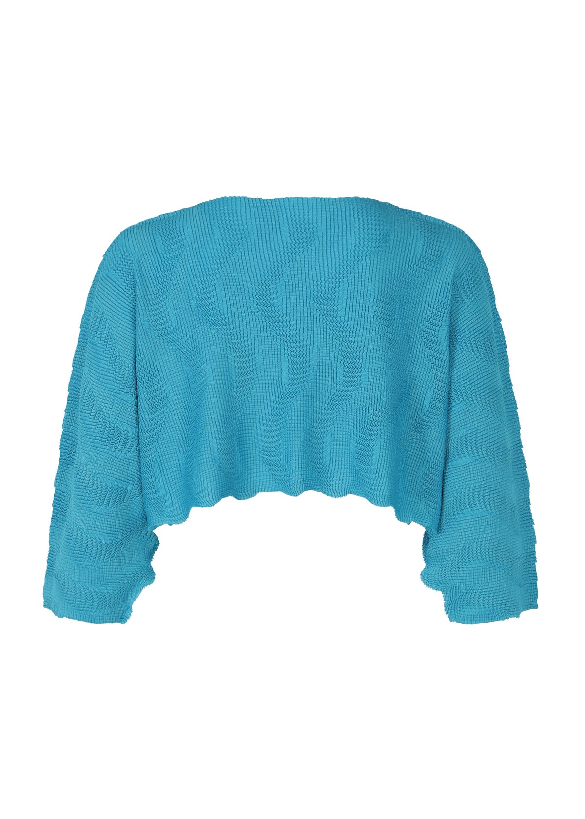 WAVE KNIT STRETCH PLEATS