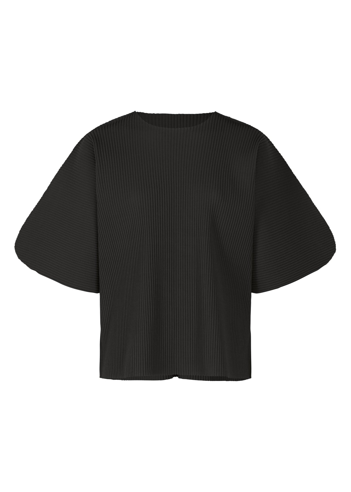 PUZZLE PLEATS, Women's Tops, Black