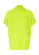 WAVE KNIT STRETCH PLEATS
