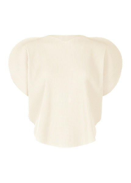 PLEATS PLEASE ISSEY MIYAKE◆カットソー/3/ポリエステル/WHT/PP08-FK117 CLOVER PLEATS – ISSEY MIYAKE ONLINE STORE