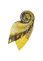 MIX YARN KNIT PLEATS STOLE