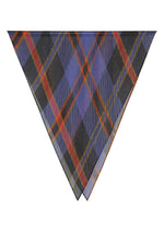TARTAN CHECK PLEATS STOLE