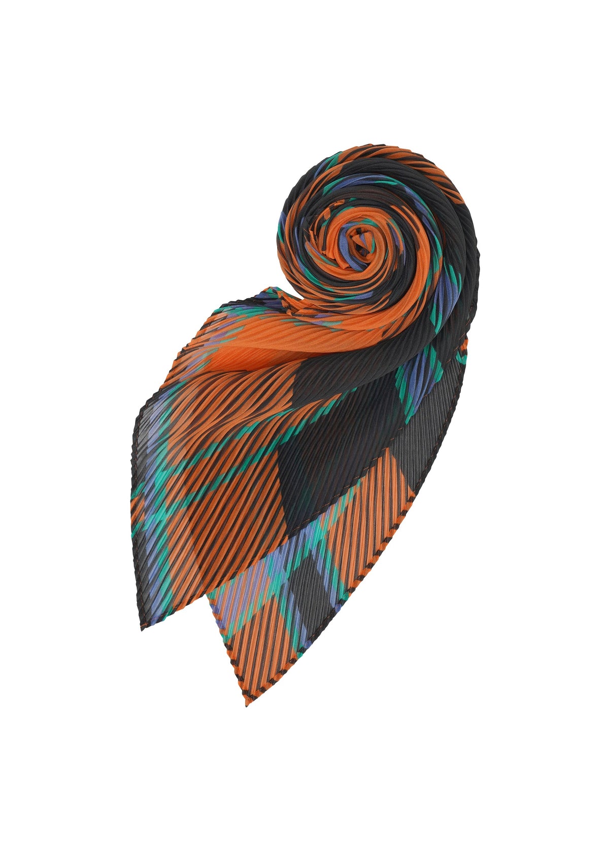 TARTAN CHECK PLEATS STOLE view 4 of 6