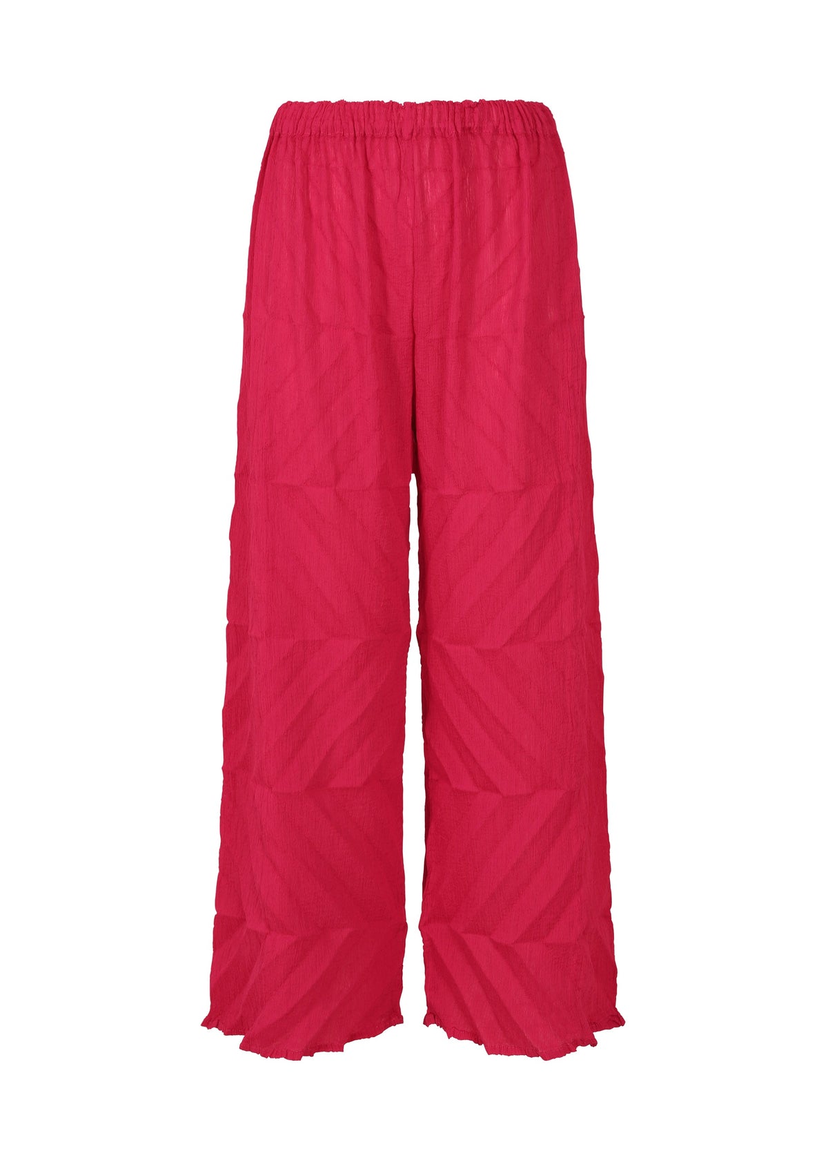 ZIG ZAG SEE-THROUGH CREPE