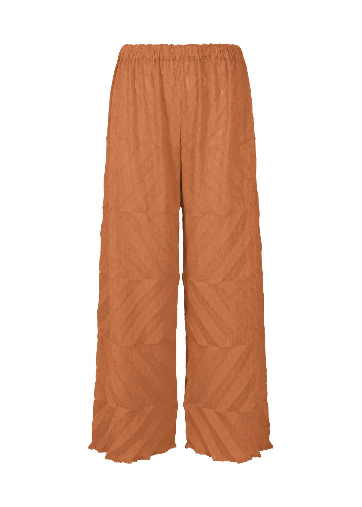 ZIG ZAG SEE-THROUGH CREPE