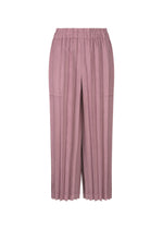 SUEDE LIKE PLEATS BOTTOM - SMOKY PINK （no.25）