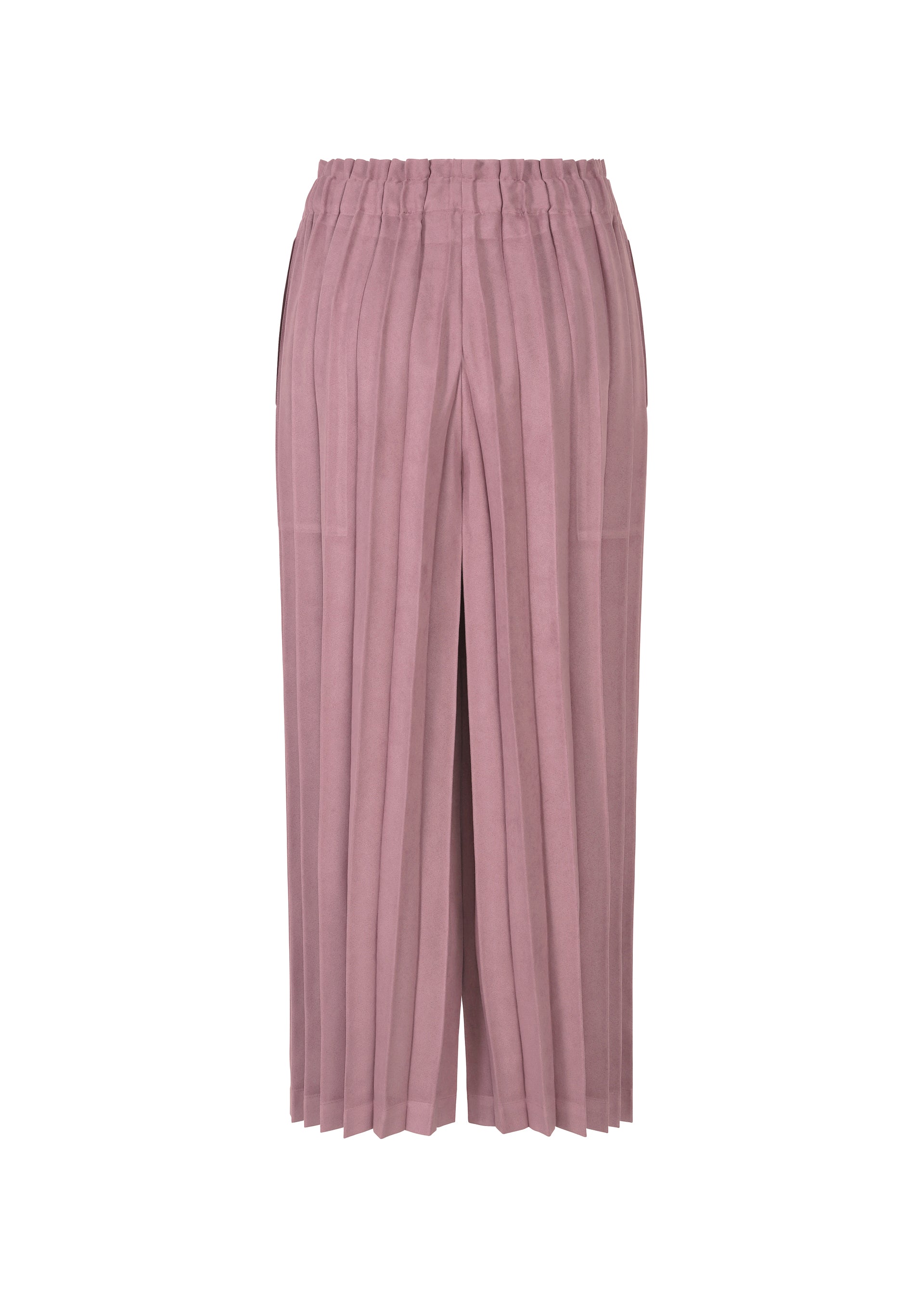 Zoomed view SUEDE LIKE PLEATS BOTTOM
