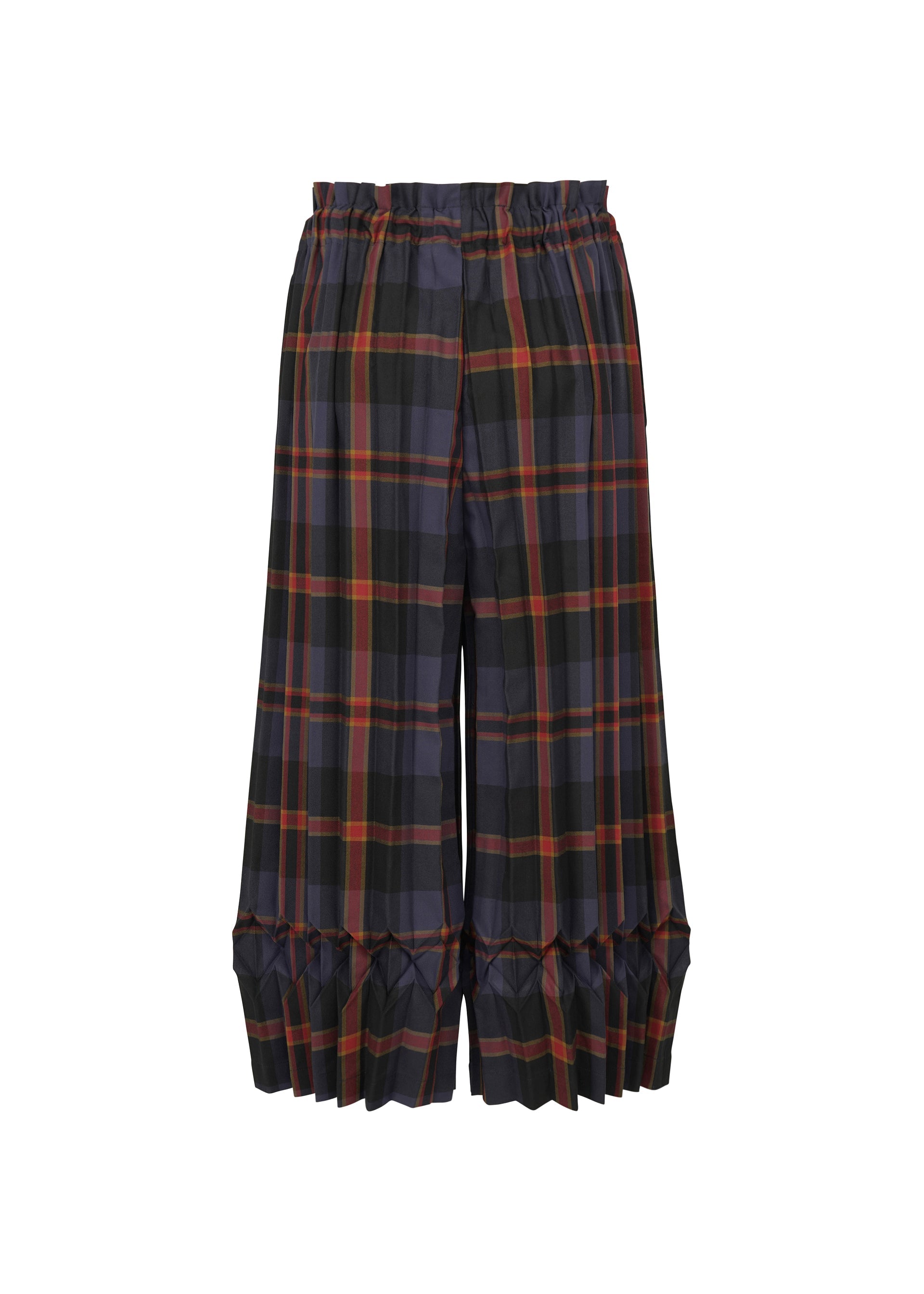 Zoomed view TARTAN CHECK PLEATS