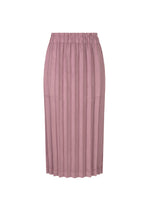 SUEDE LIKE PLEATS BOTTOM - SMOKY PINK （no.25）