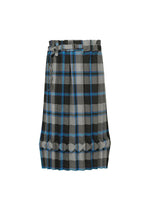 TARTAN CHECK PLEATS