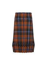 TARTAN CHECK PLEATS