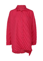 ANGLE PLEATS SHIRT
