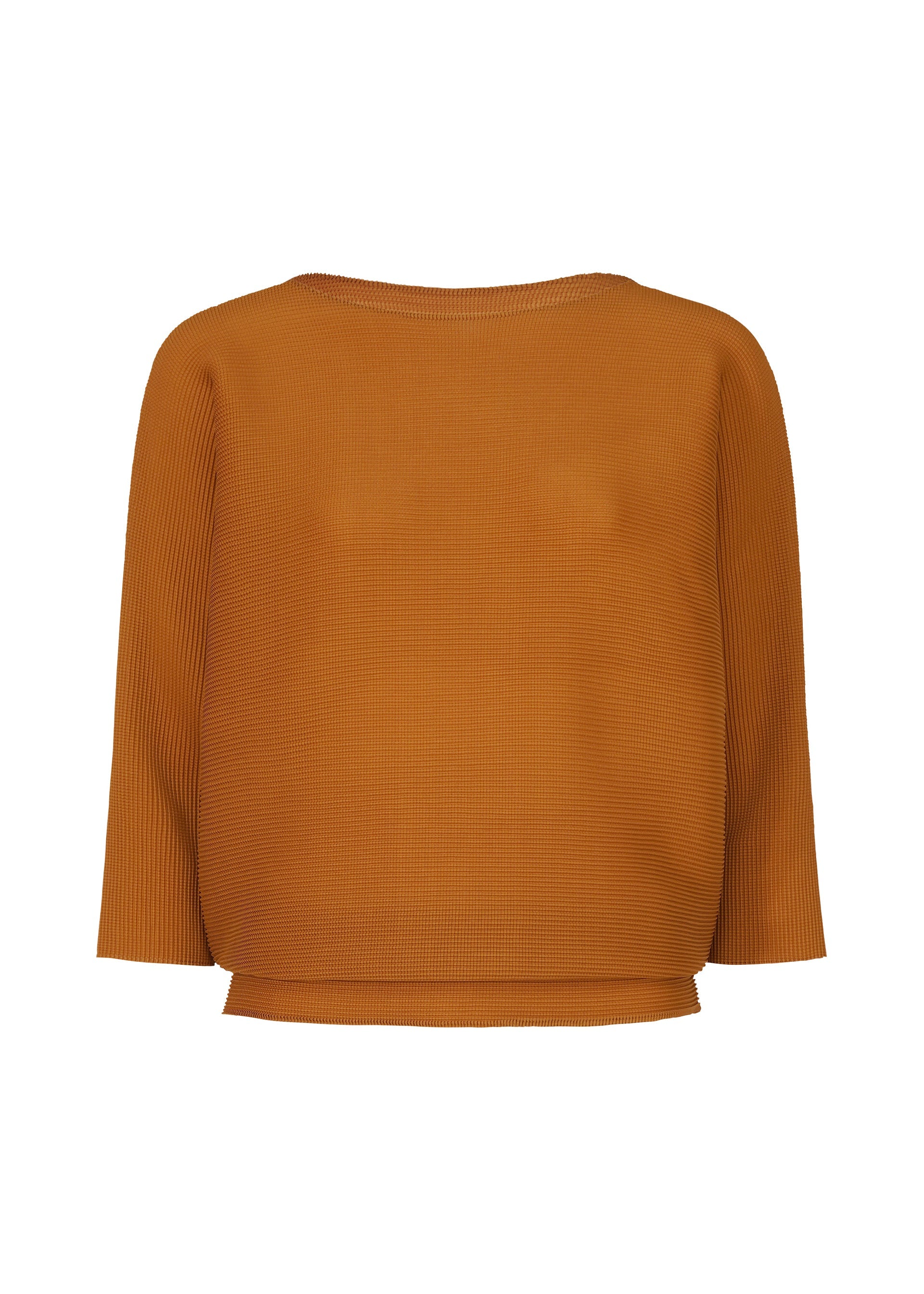 DOLMAN STRETCH PLEATS 2, Women's Tops, Orange