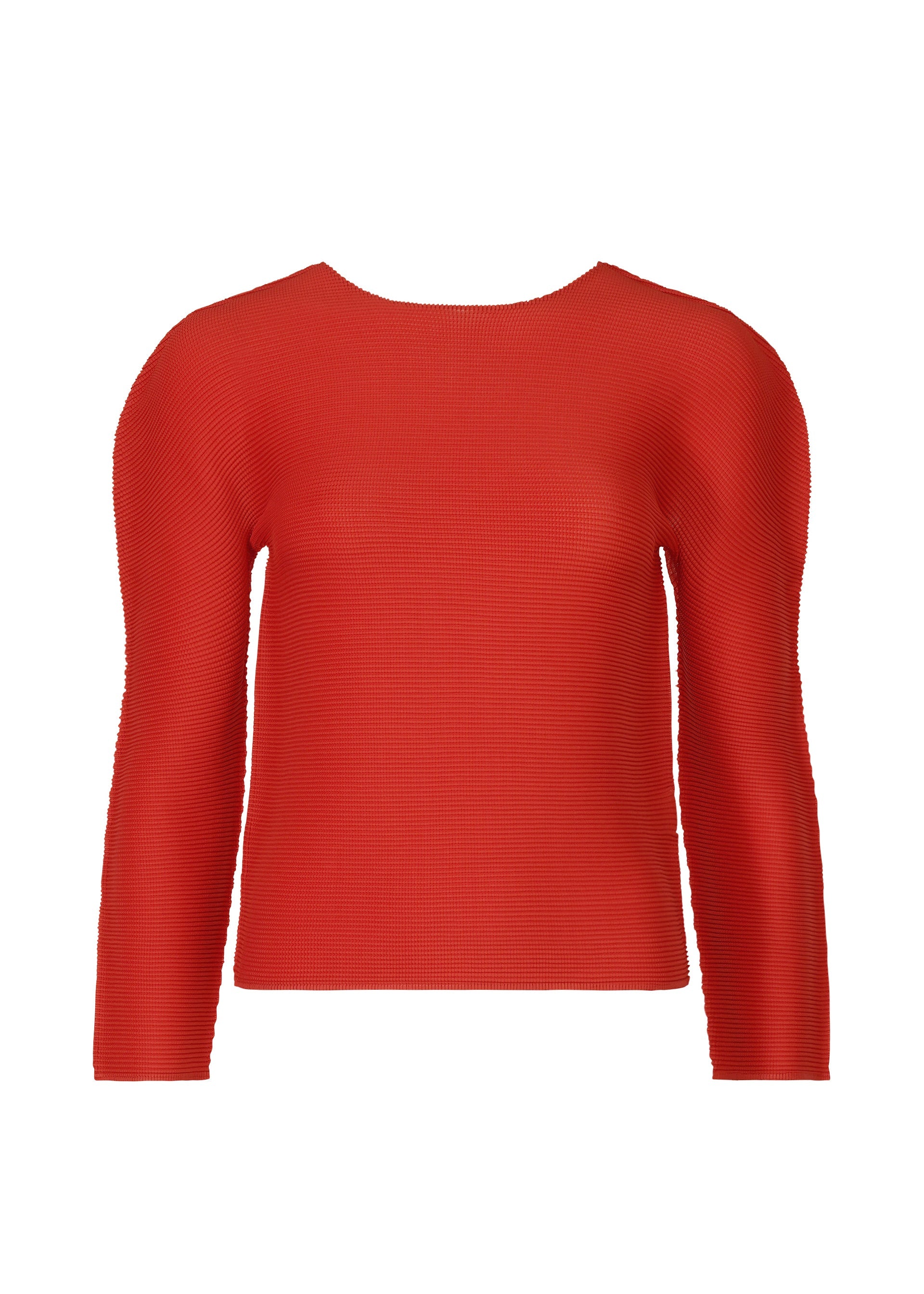 Zoomed view STRETCH PLEATS 5 - RED （no.24）