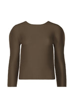 STRETCH PLEATS 5 - DARK BROWN （no.46）