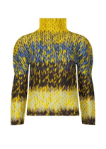 MIX YARN KNIT - YELLOW-HUED （no.59）