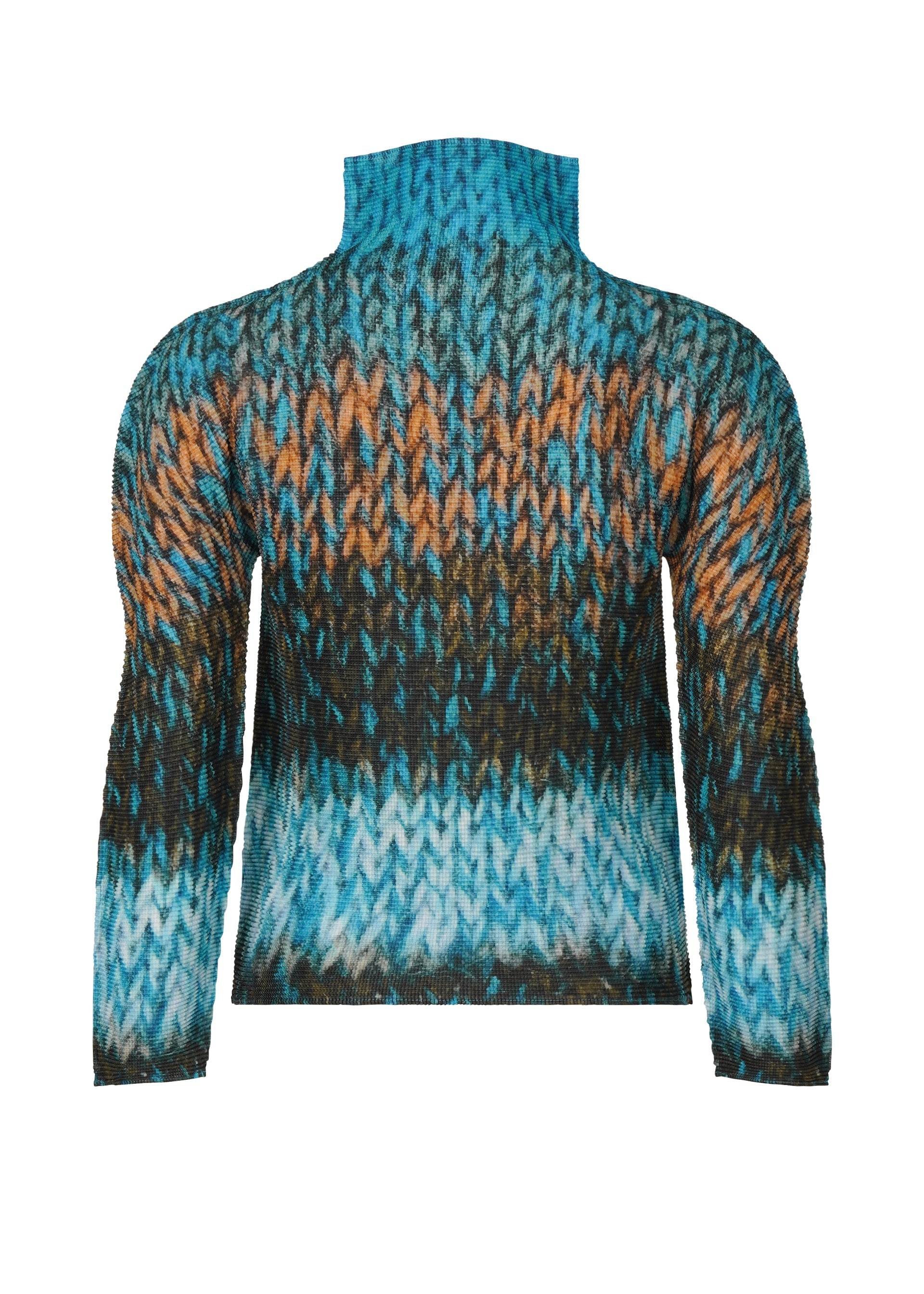 Zoomed view MIX YARN KNIT