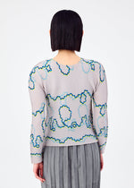 FROGGING KNIT YARN
