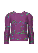 FROGGING KNIT YARN - PURPLE-HUED （no.88）