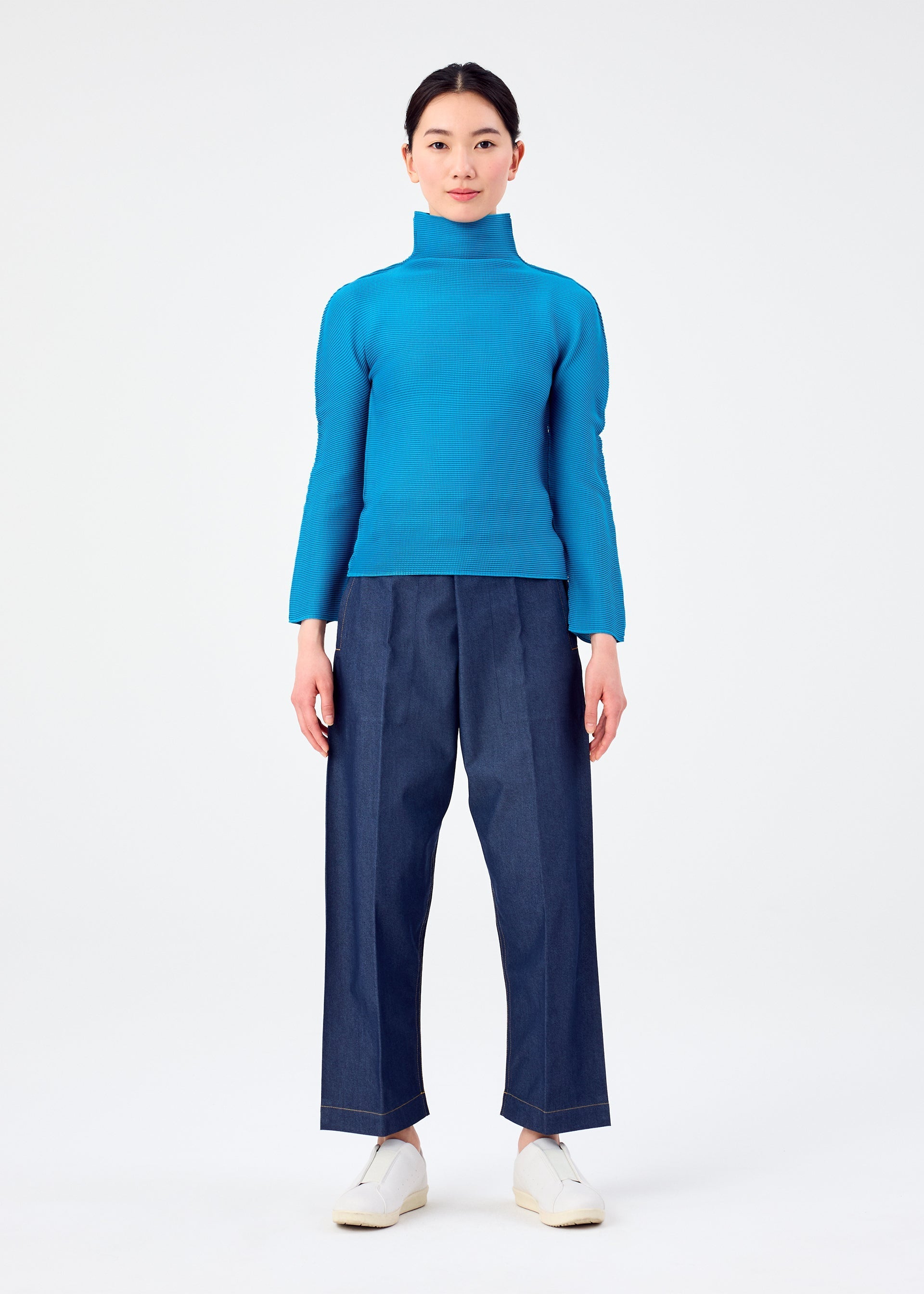 Zoomed view STRETCH PLEATS 6