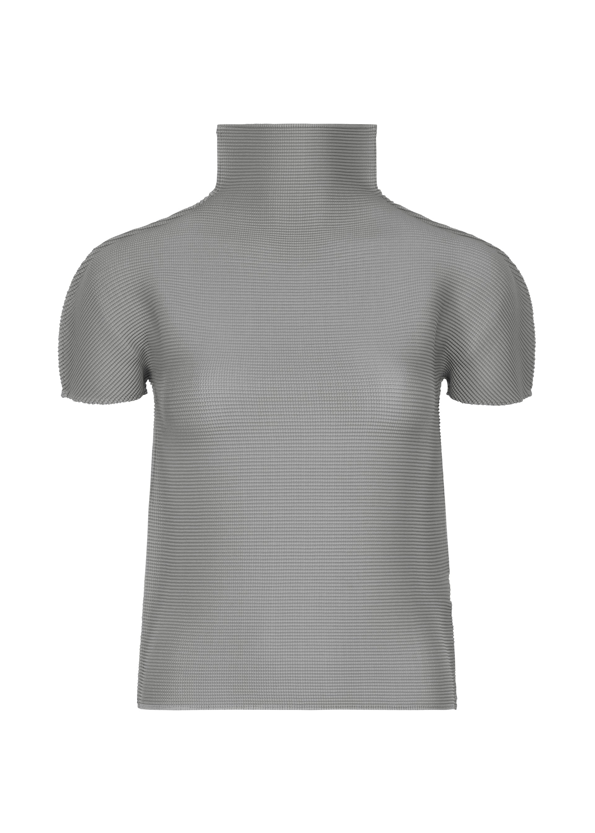 STRETCH PLEATS 2, WOMEN'S TOP, GREY