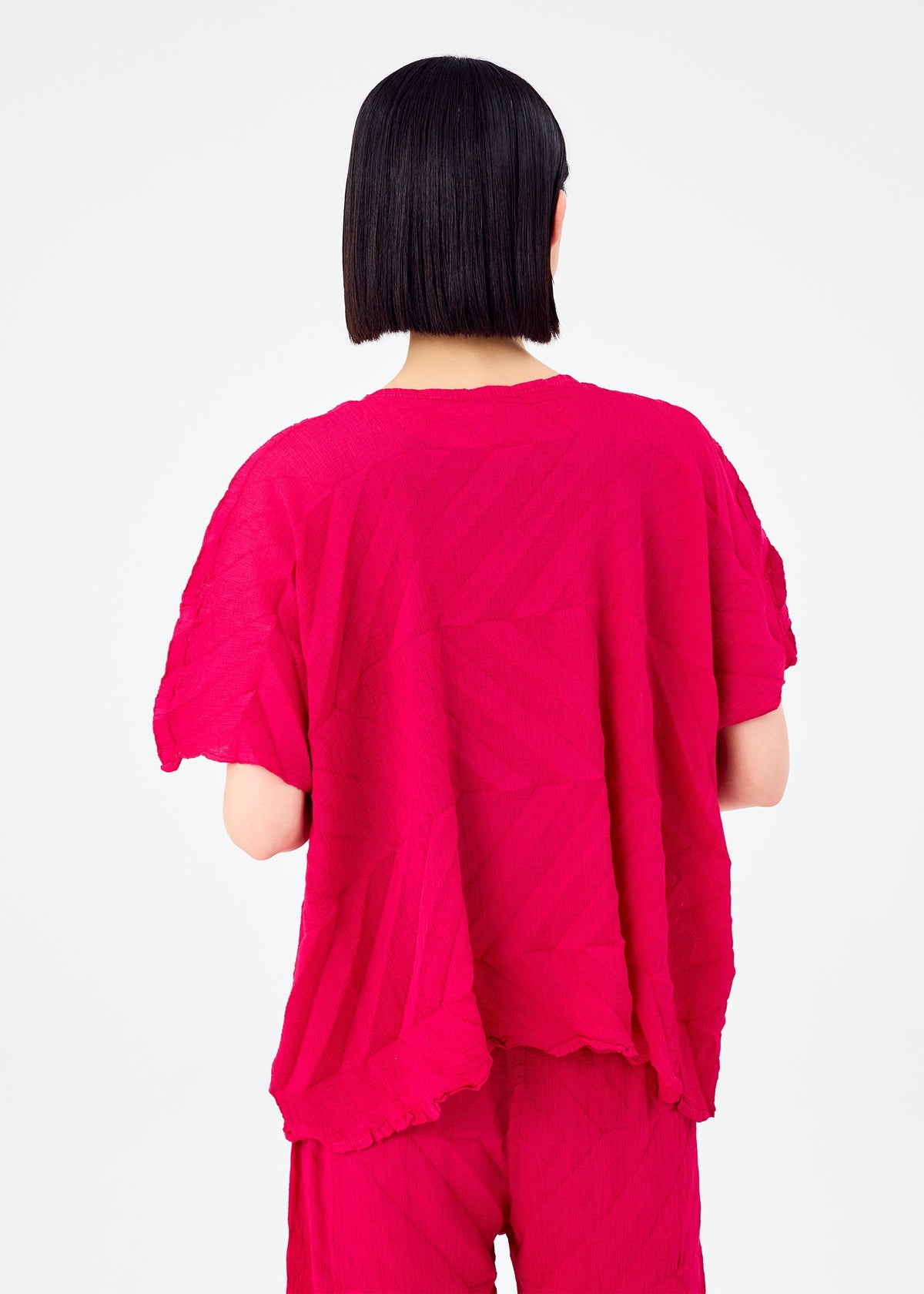 ZIG ZAG SEE-THROUGH CREPE