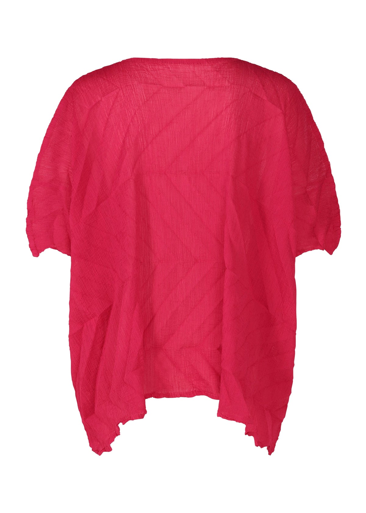 ZIG ZAG SEE-THROUGH CREPE