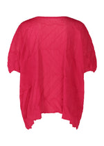ZIG ZAG SEE-THROUGH CREPE