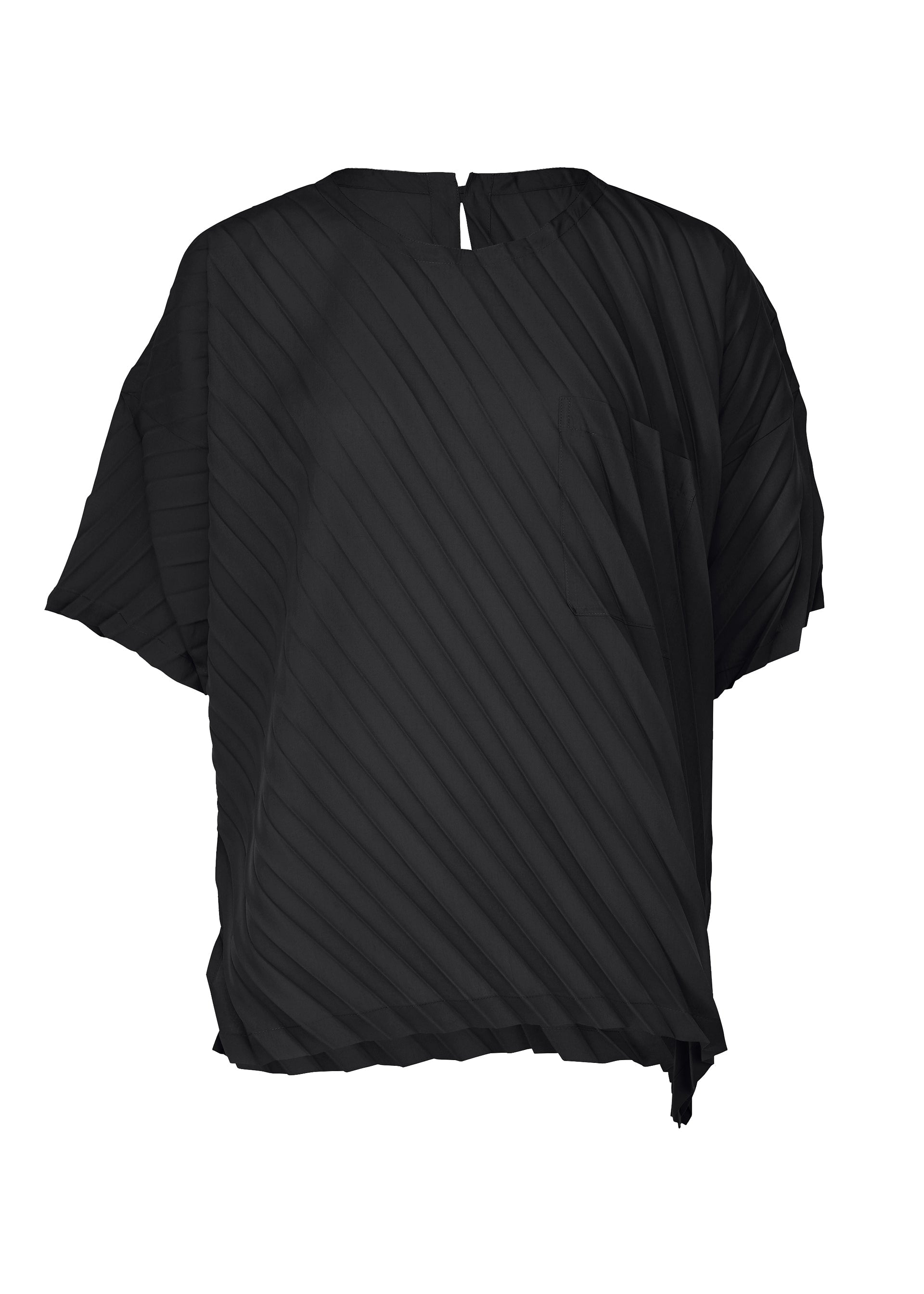 ANGLE PLEATS SHIRT
