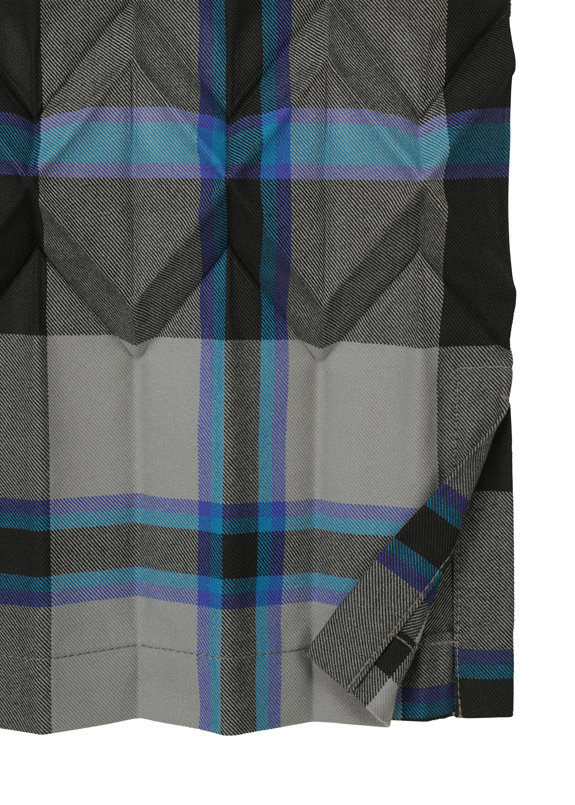 Zoomed view TARTAN CHECK PLEATS