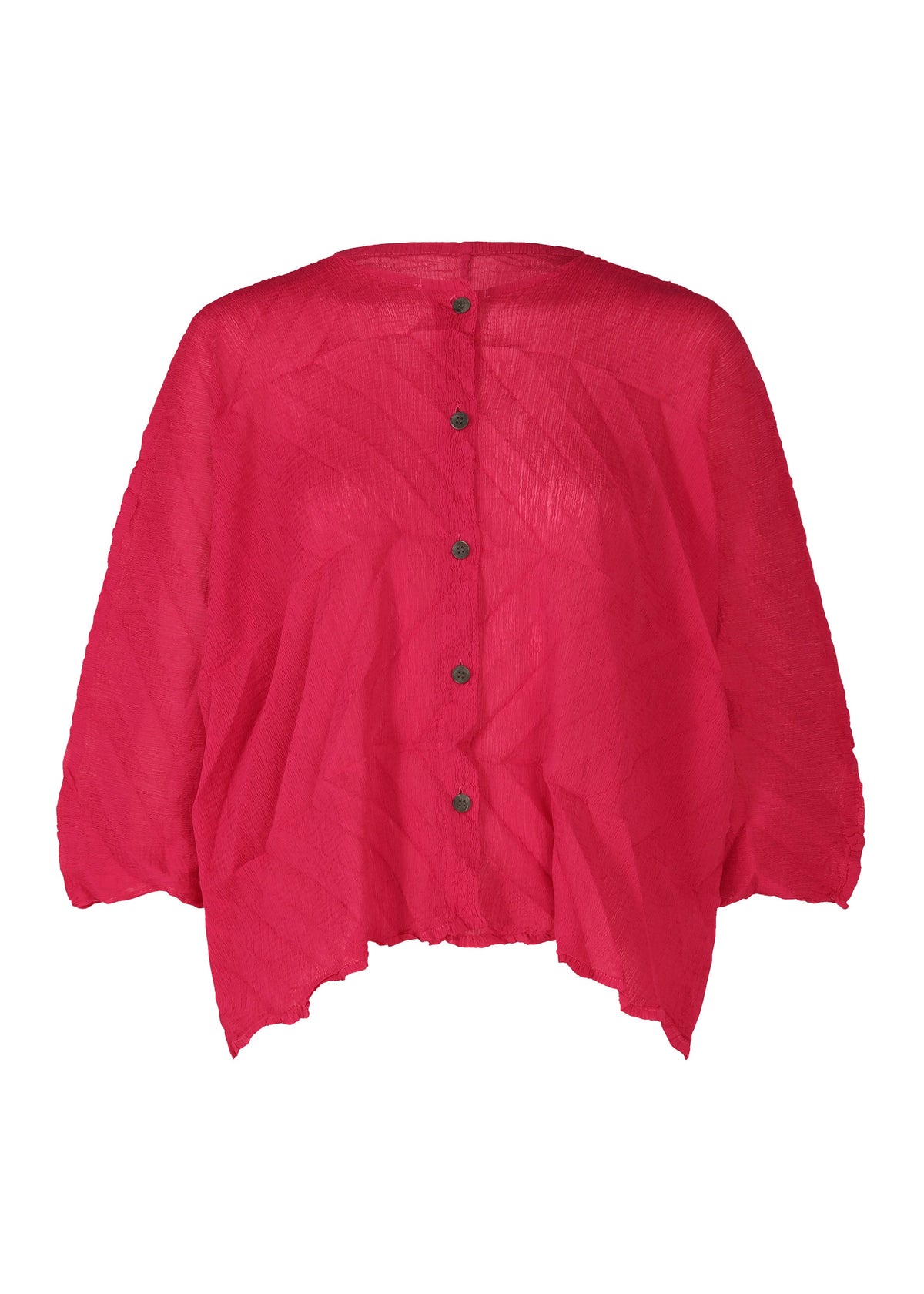 ZIG ZAG SEE-THROUGH CREPE