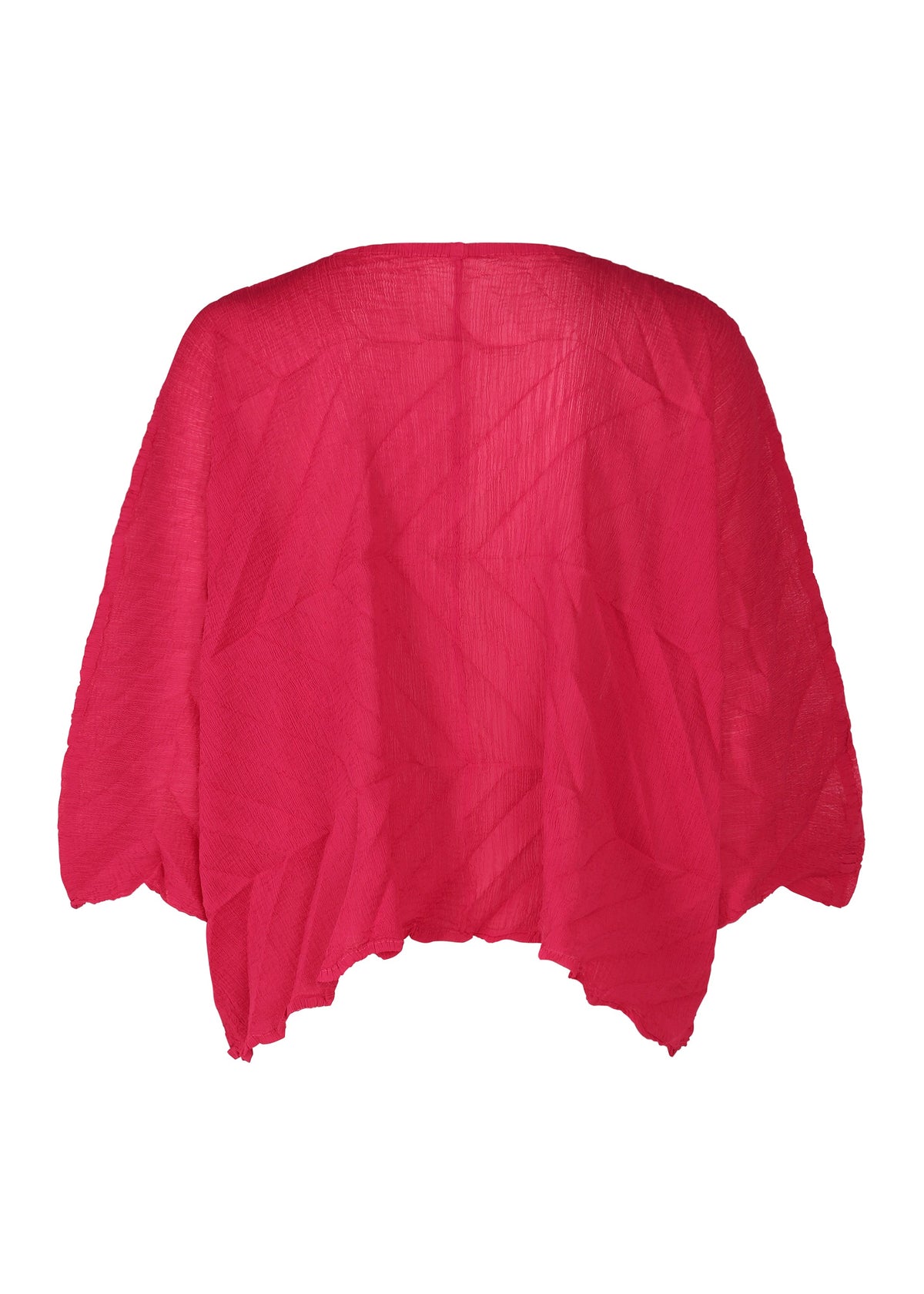 ZIG ZAG SEE-THROUGH CREPE