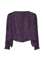 TWIST SEE-THROUGH CREPE