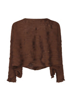 TWIST SEE-THROUGH CREPE