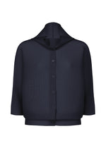 DOLMAN STRETCH PLEATS 3 - NAVY （no.75）