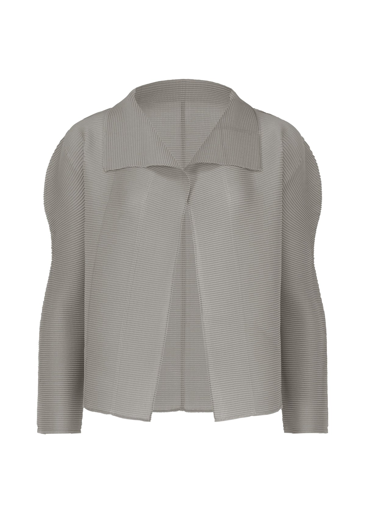 STRETCH PLEATS 7, Women's Tops, Cardigan, Gray view 1 of 7