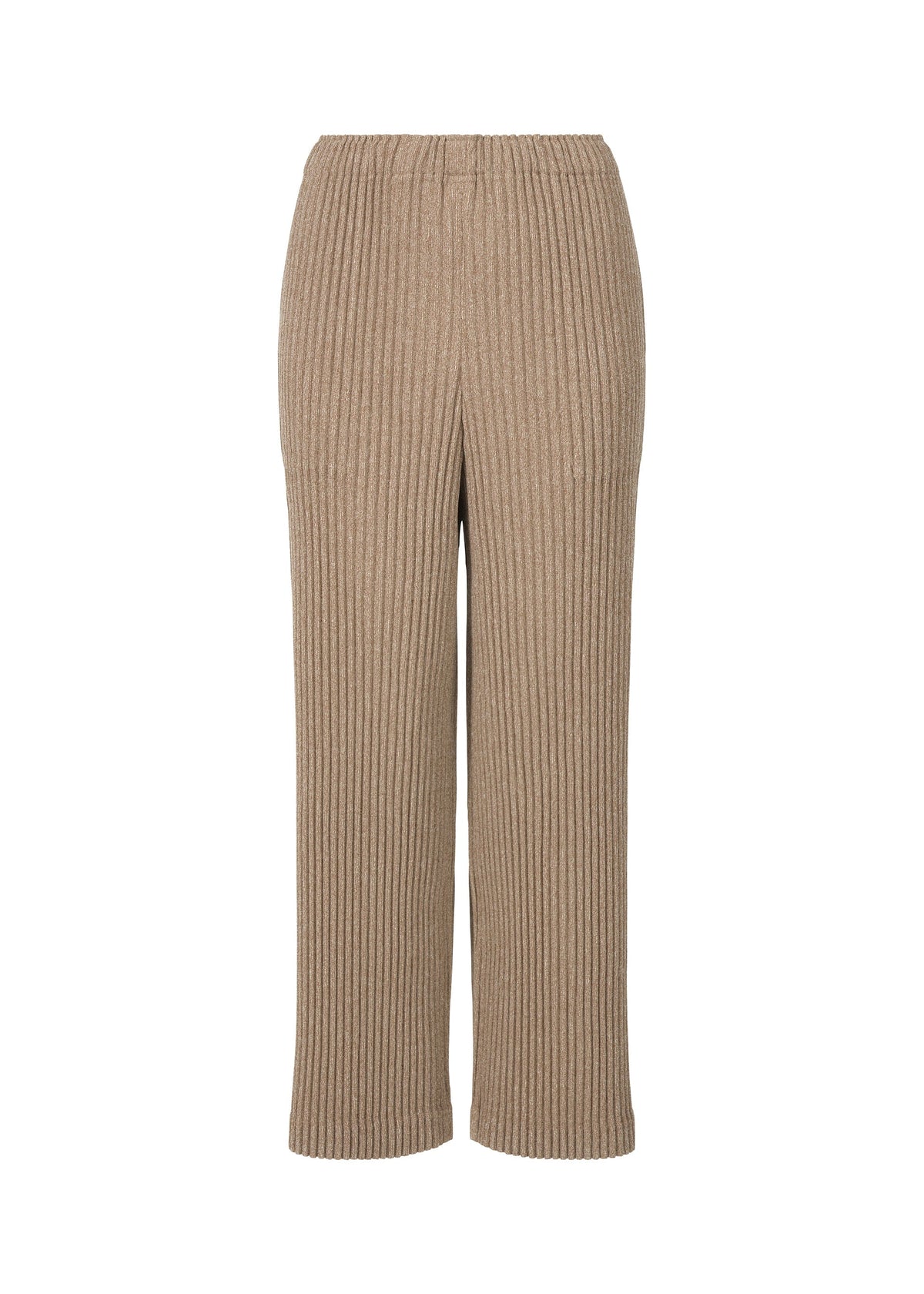 CORDUROY PLEATS, Women's Pants, Beige view 2 of 6