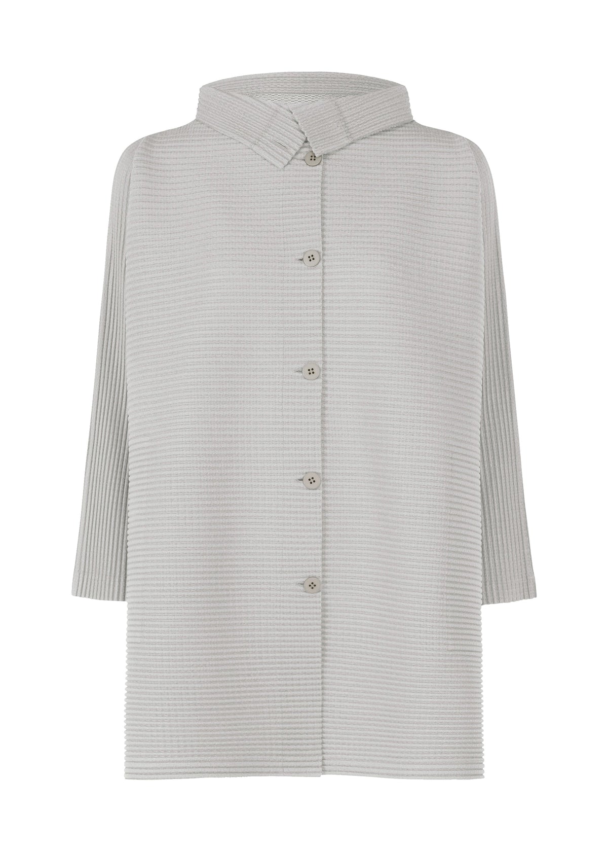 WARM PLEATS, Women's Tops, Cardigan, Gray view 1 of 9