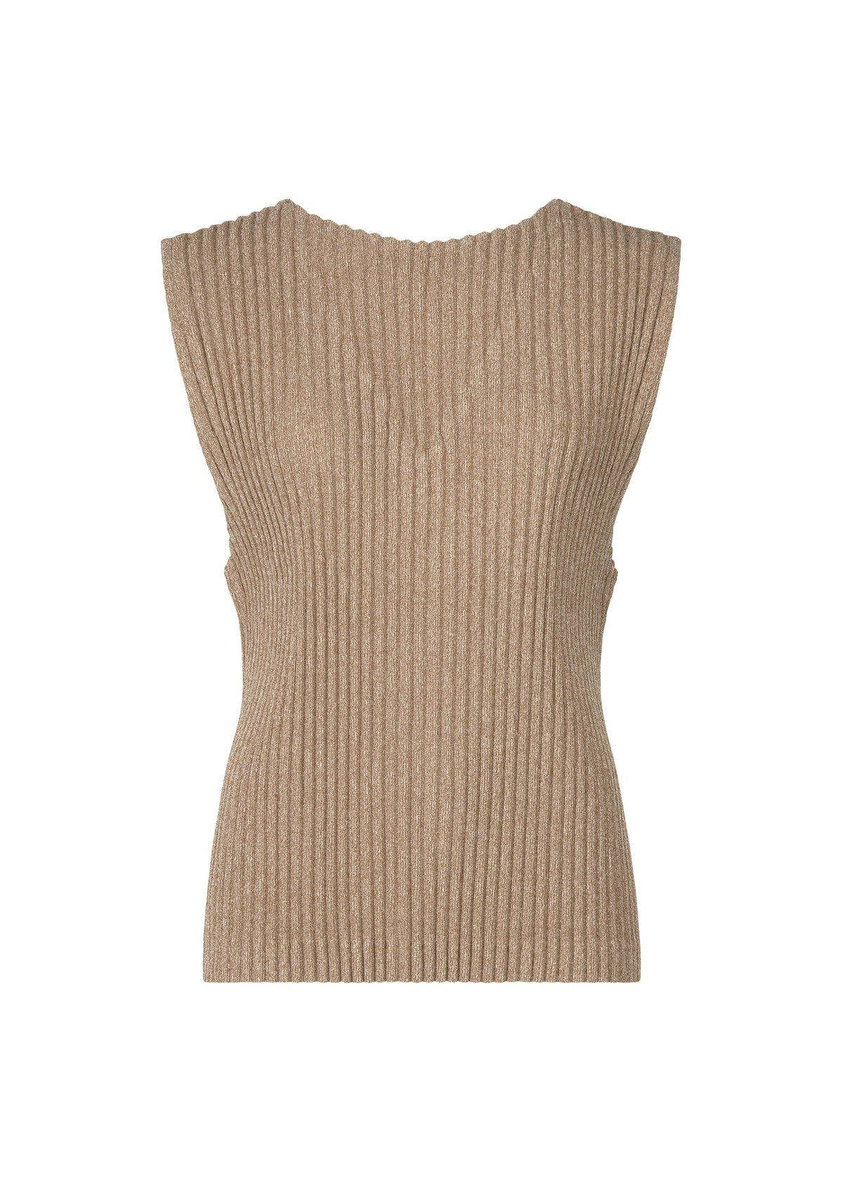CORDUROY PLEATS, Women's Tops, Beige view 1 of 8