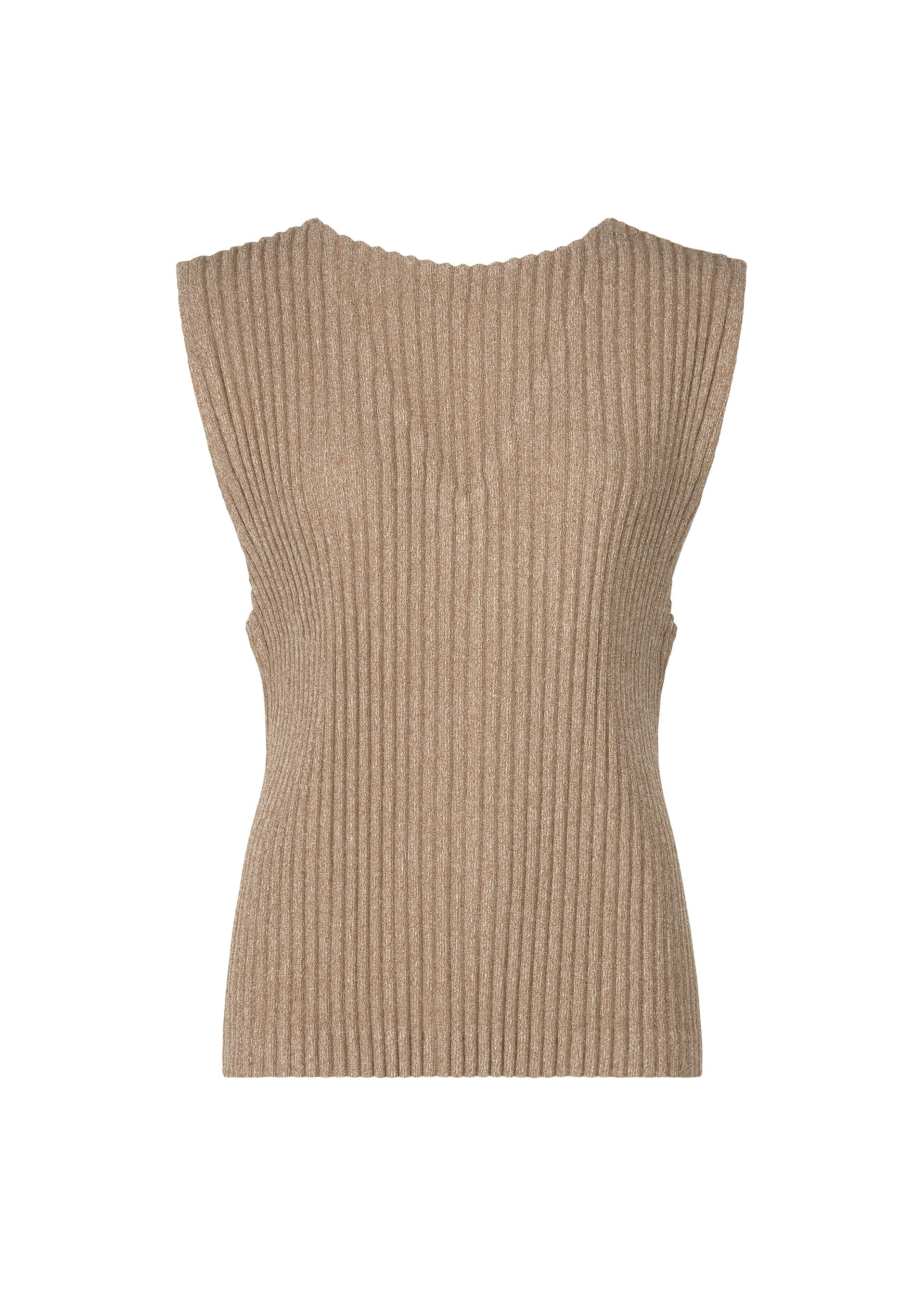 Zoomed view CORDUROY PLEATS, Women's Tops, Beige - TAUPE-HUED （no.16）