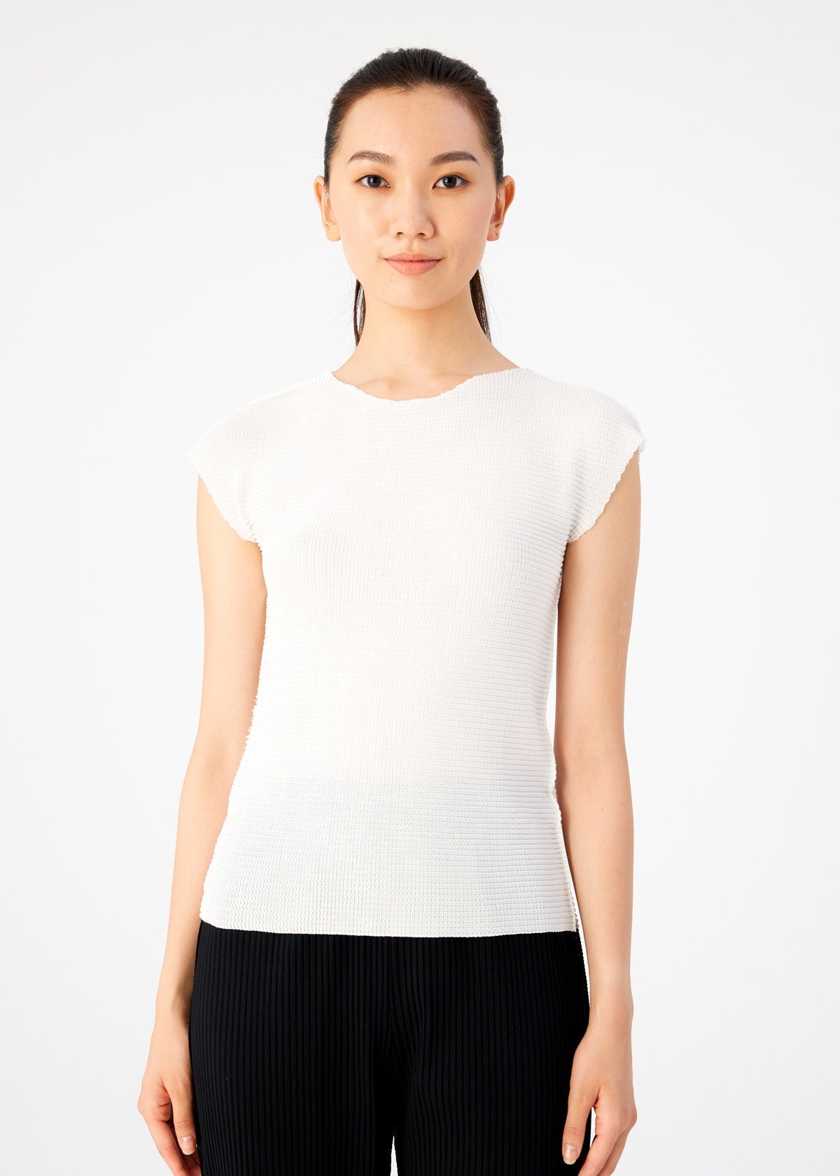 KNIT STRETCH PLEATS