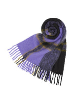 TARTAN CHECK WOOL STOLE