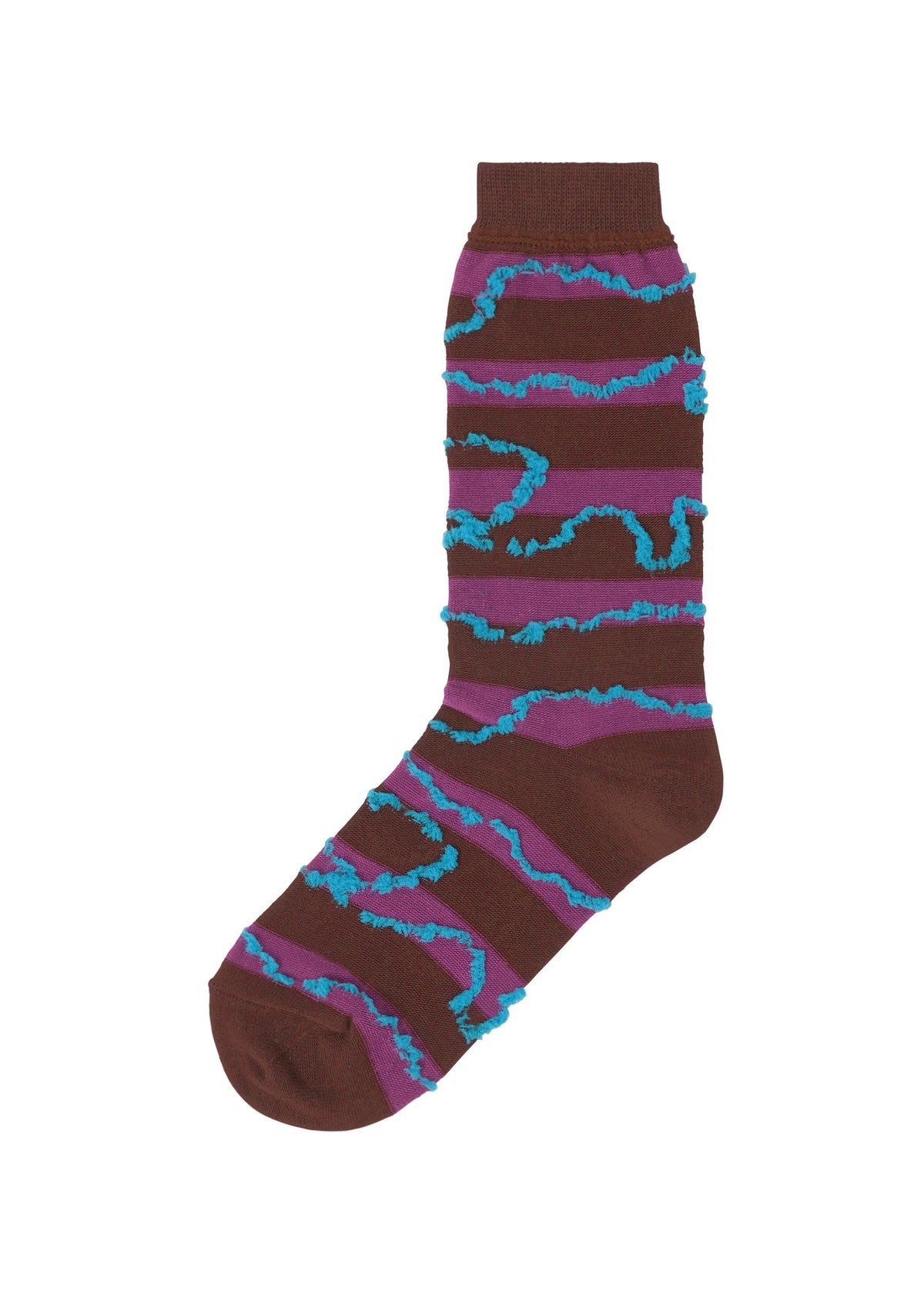 FROGGING KNIT YARN SOCKS view 3 of 4