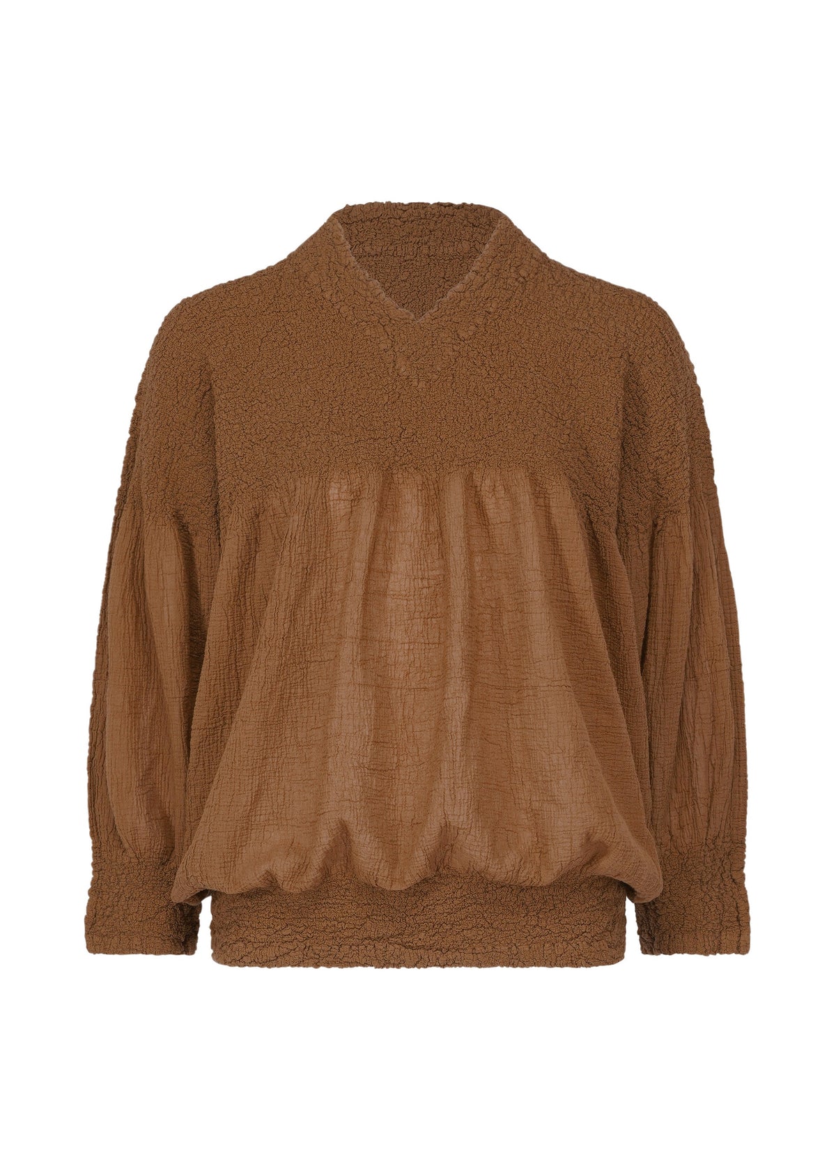 BALLOON CAULIFLOWER, Women's Top, Brown view 1 of 7