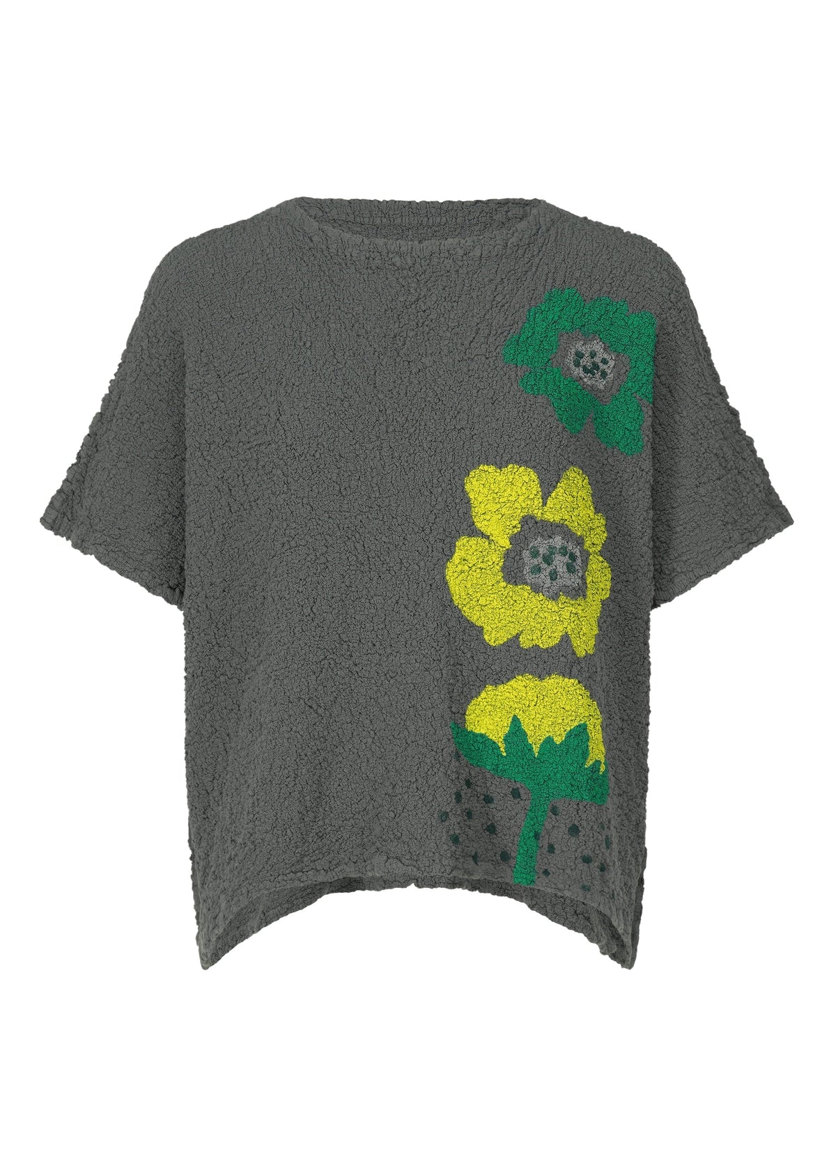 GROW PRINT CAULIFLOWER, Women's Top, Gray
