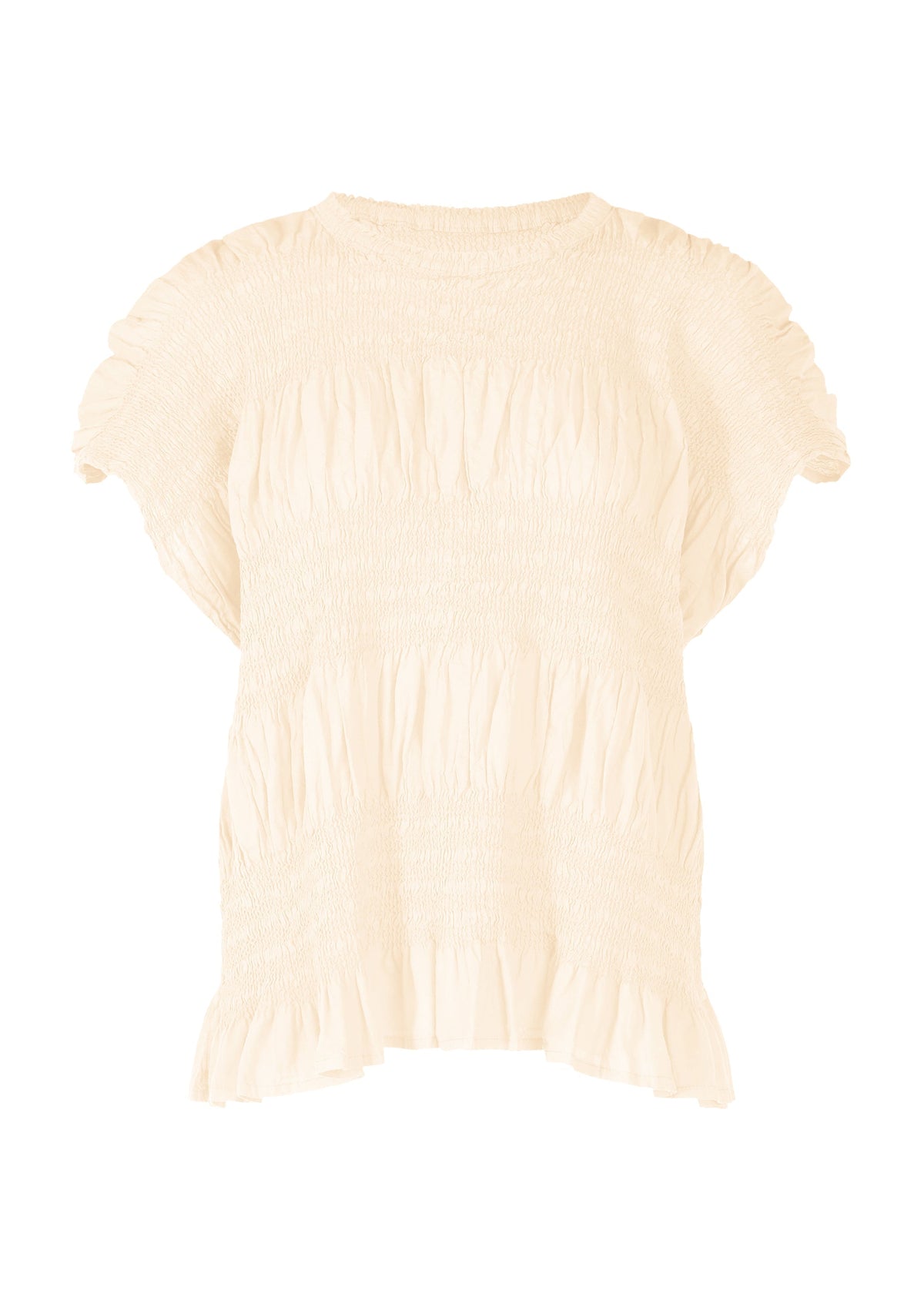 SHRINK STRIPE, Women's Top, White