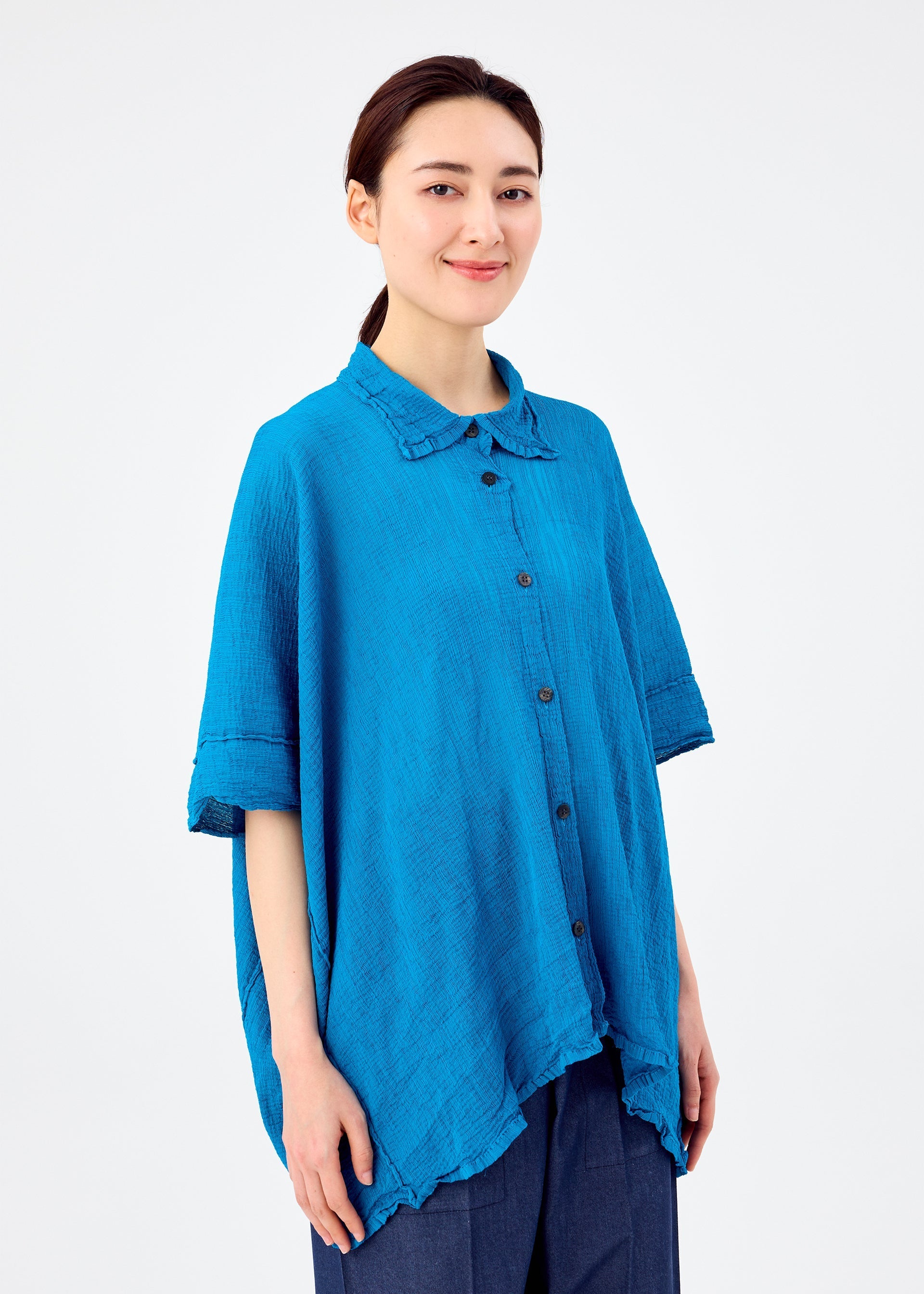 SQUARE SEE-THROUGH CREPE