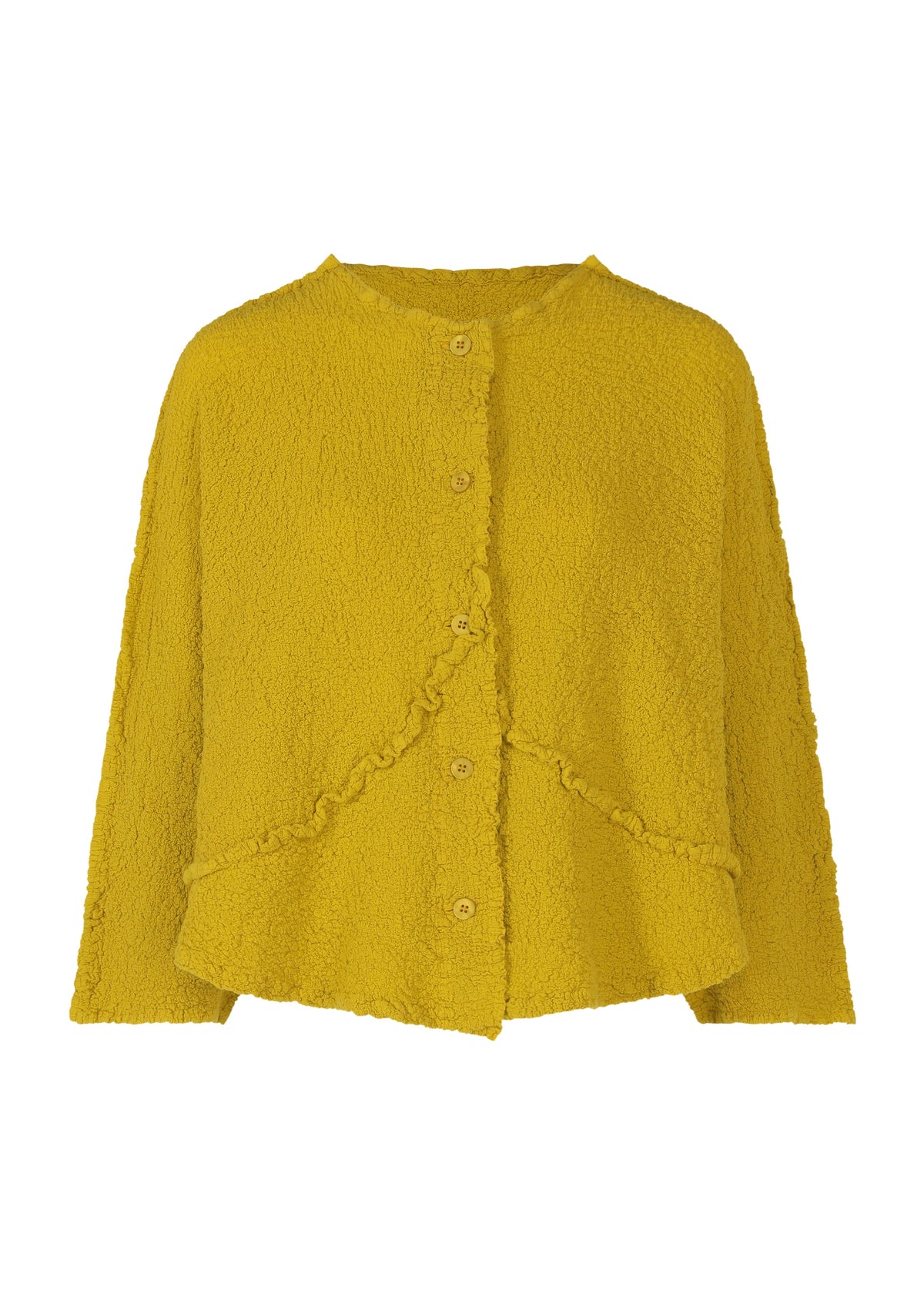 LINE CAULIFLOWER, Women's Cardigan, Yellow