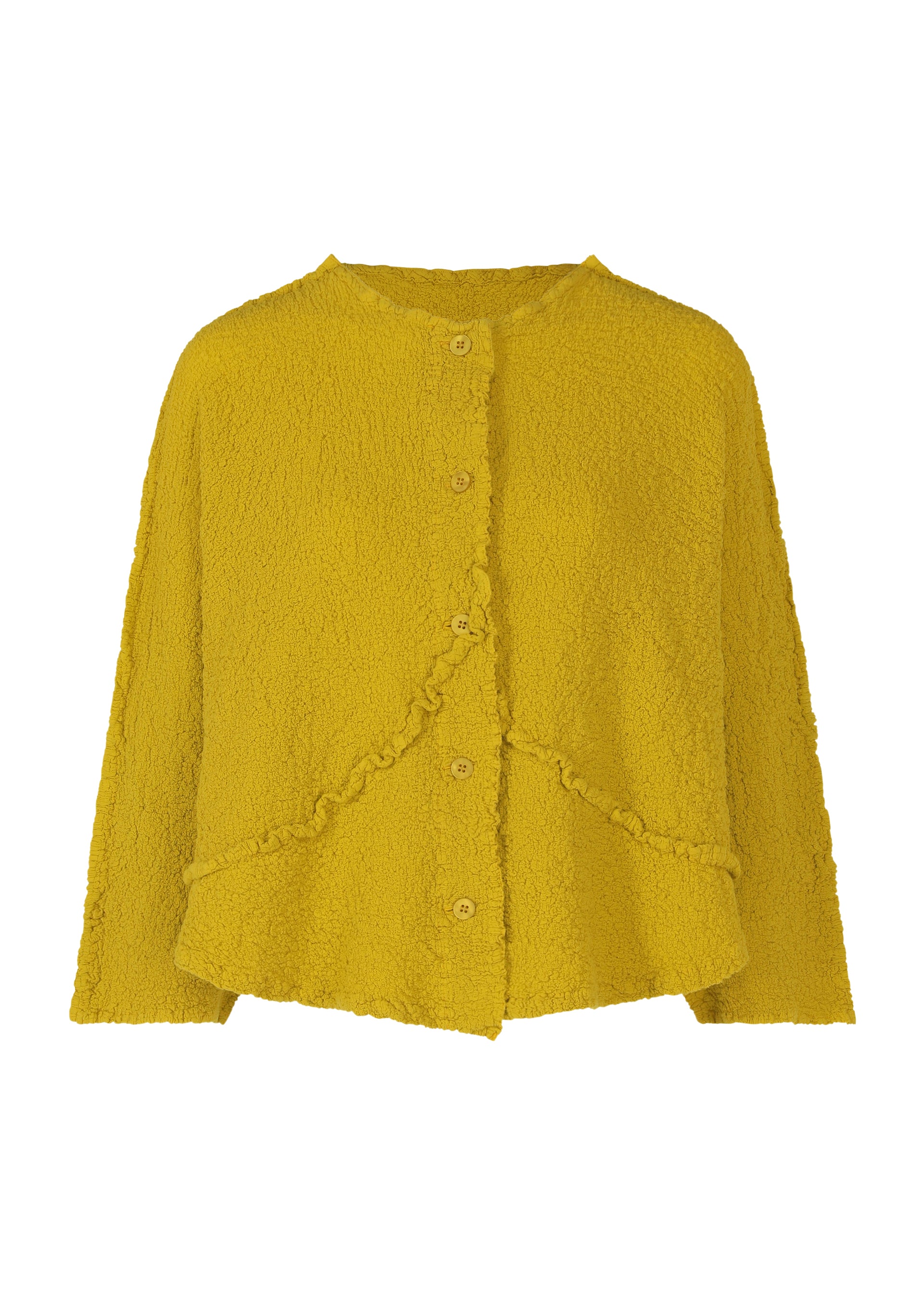 LINE CAULIFLOWER, Women's Cardigan, Yellow